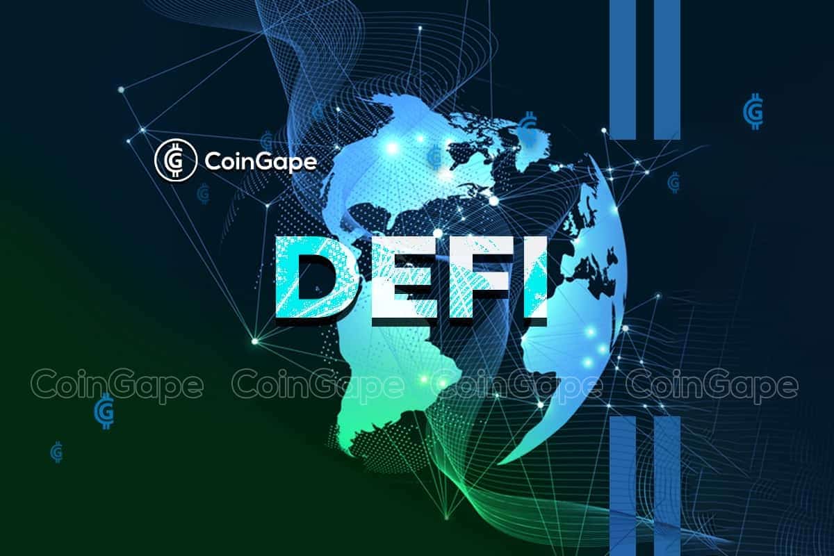 DeFi lending platform showing loan terms based on credit history