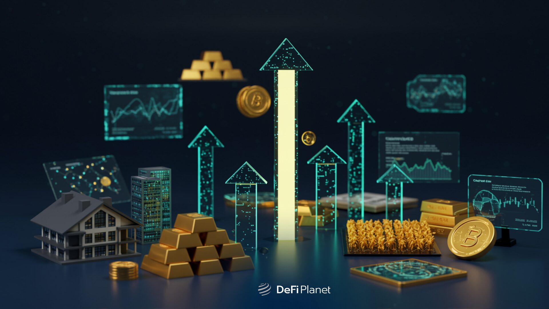 Infographic chart depicting explosive growth of tokenized US Treasuries TVL in DeFi lending protocols, highlighting RWA adoption and yield-bearing collateral surge