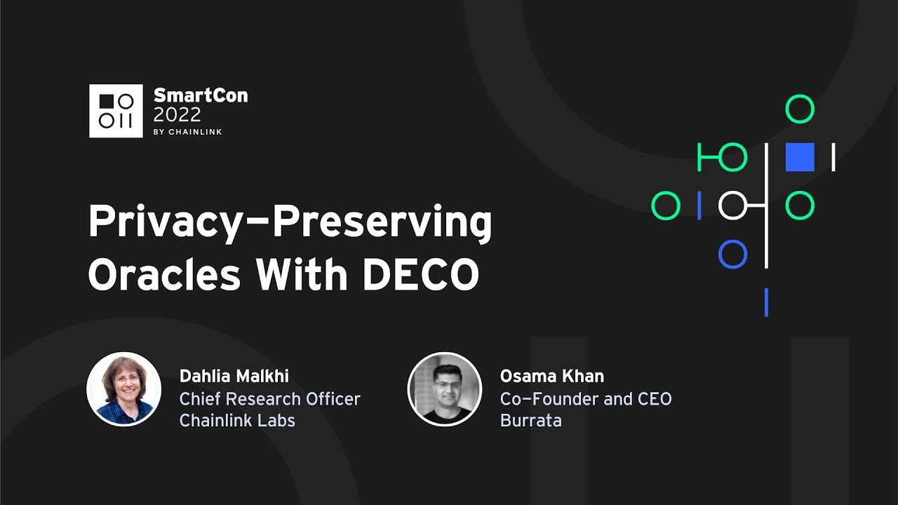 Chainlink DECO privacy-preserving oracle