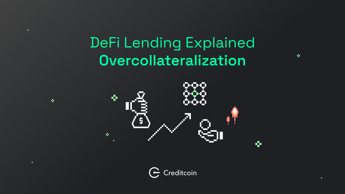 Dynamic illustration of zero-collateral crypto loans powered by on-chain risk scores enabling $250M in DeFi lending with no defaults