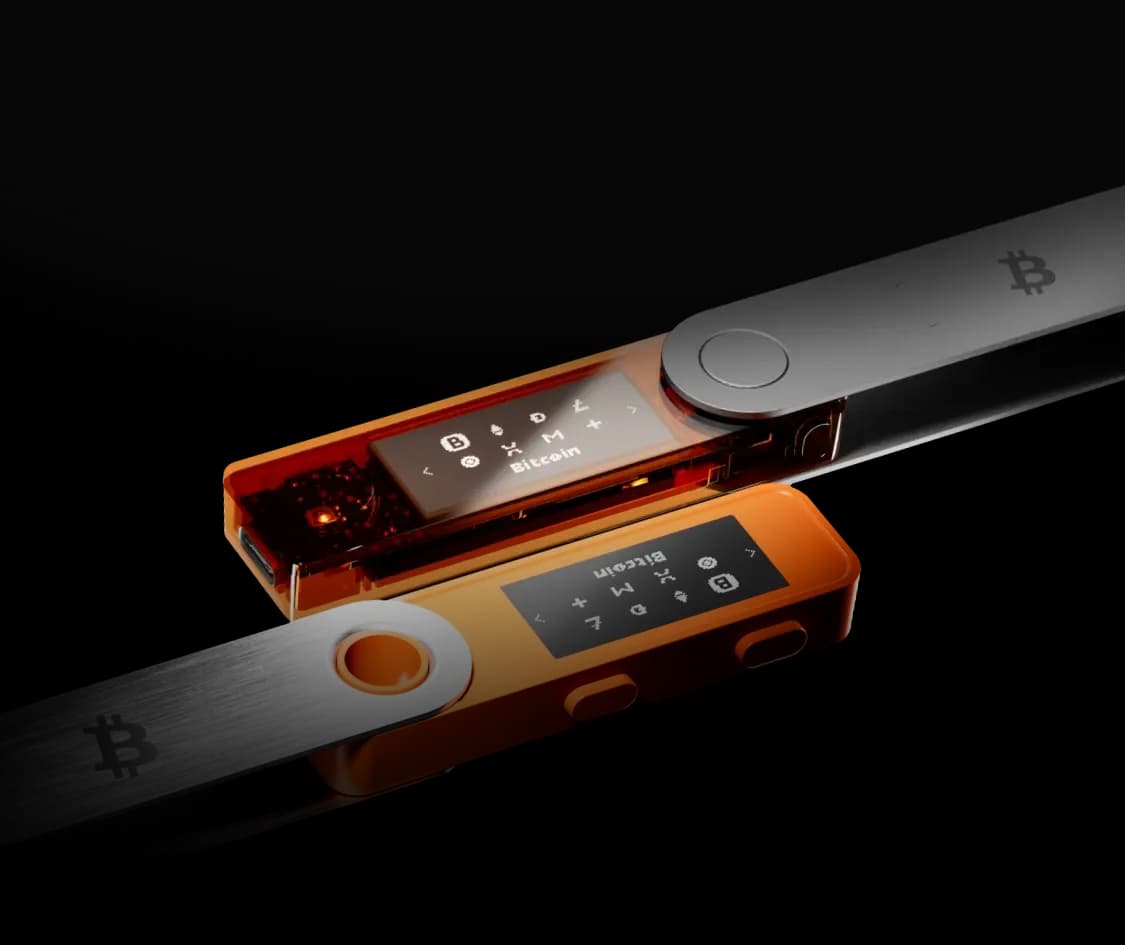 hardware wallet securing DeFi assets